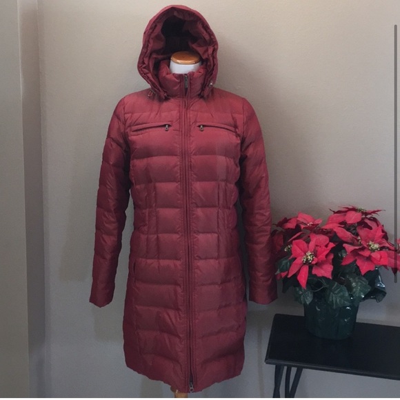 Lands End Shimmer Down Coat - Picture 1 of 5